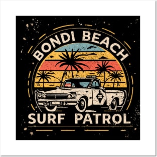 Bondi Beach Surf Patrol Posters and Art